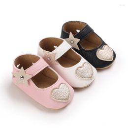 First Walkers Cute Born Baby PU Leather Girl Moccasins Shoes Bowknot Soft Soled Non-slip Footwear Crib