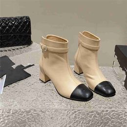 chanells shoe Highquality Design chanclas Fashionable shoes Boots Luxury Women Business Work Decoration Anti Slip Knight Boots Martin Boots Casual Sock Boots 0901