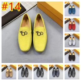 64Model 2023 Luxury Brand Italian Mens Shoes Casual Leather Loafers Genuine Moccasins Light Breathable Slip on Boat Shoes for Man