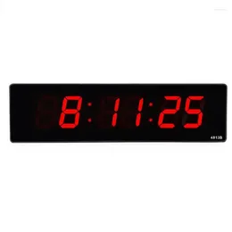 Wall Clocks 49x13x3cm Large Electronic Clock Power-off Memory Table Plug In Use Digital LED With EU/US/UK/AU