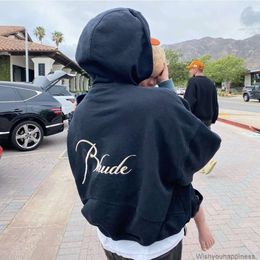 Sweatshirts Mens Womens Designer Hoodies Fashion Streetwear Rhude Capsule Zipper Letter Embroidery Hoodie Ins High Street Fashion Br Mens Womens Autumn Cardigan C