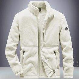 Mens Jackets Warehouse Winter Warm Coats Fleece Thick Hooded Casual Cotton Sportswear Plus Size Sweatshirts 231118