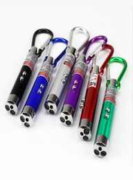 Mini 3 in 1 LED Laser Light Pointer Key Chain Torch Flashlight Money Detector Light simple opp Teaching 500pcslot9219721