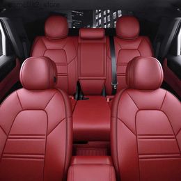 Car Seat Covers Car Seat Covers For Toyota Avensis T25 Rav4 Corolla Camry Chr Waterproof Woman Custom Nappa Leather Interior Auto Accessories Q231120
