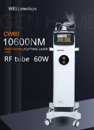 1060nm CO2 Fractional Laser Skin Resurfacing Stretch Mark Removal Vaginal Tightening Rejuvenation Laser Machine Scar Removal Machine with Coherent laser emitter