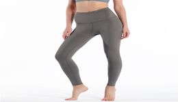 32 Fitness Athletic Solid Yoga Pants Women Girls High Waist running yoga outfits ladies sports full leggings ladies pants workout q v9tJ#5074137