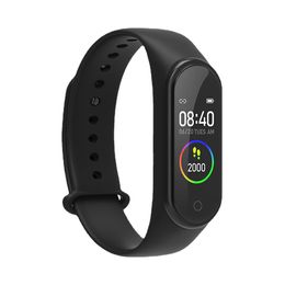 XZT M4 Wristband Sport Fitness Pedometer Colour Screen Smart Bracelet Blood Pressure Walk Step Counter Smart Band Watch