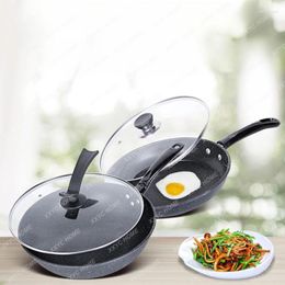 Pans Kitchen Stone Non-Stick Pan Full Set Pot Wok And Soup Induction Cooker Special Use