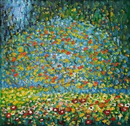 Famous Gustav Klimt Apple Tree I Handpainted HD Print Abstract Art Oil Painting Home Deco On High Quality Canvas gs026737323