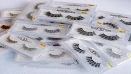 ePacket New 3D Mink Eyelashes Messy Eye lash Extension Sexy Eyelash Full Strip Eye Lashes by chemical Fibre 20 styles3482559