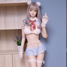 Sex Dolls For Men Silicone Solid Love Beauty Adult Fun Products Metal Skeleton Men's Cannon Rack Non Iatable Doll