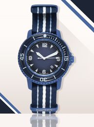 Ocean Watch Men's Watch Bioceramic Alloy Watch High Quality Full Function Pacific Antarctic Ocean Indian Watch Designer Movement Watch