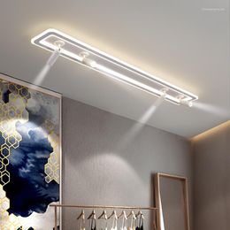 Chandeliers Modern LED Nordic Minimalism Spotlights Mainless Lighting Ceiling Lights Are Suitable For Living Room Kitchen Lamps