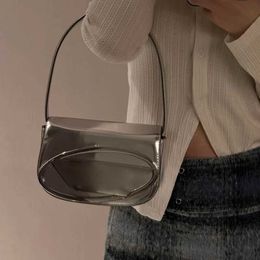 Hip Letter Shoulder Bags Designer Bag Women Purse Handbag Half Round Leather Underarm Tote Bag Flap Denim Crossbody Bags Wallet