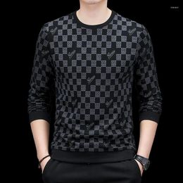 Men's T Shirts Spring And Autumn Long Sleeve Casual Sweater Style
