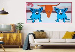 Animal Huge Oil Painting On Canvas Home Decor Handpainted HD Print Wall Art Pictures Customization is acceptable 210620072344646