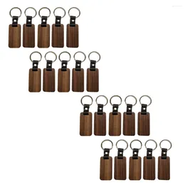 Keychains 20pcs Key Chain Car Pendant Painting Crafts With Tags Birthday Gifts