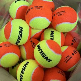 Tennis Balls INSUM Beach Tennis Balls 369 Pcs Professional 50% Standard Pressure for Kids Tennis Accessories Training Balls with Box 230419