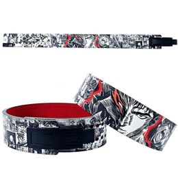 Slimming Belt Berserk Anime Weightlifting Leather Weight Lifting Lever for Men Women Gym Fitness Powerlifting Waist and Back Support 231120