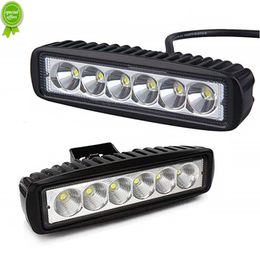 18W 6 LED Offroad Car Work Light Spotlight Daytime Running Light 12V 6*3W Flood Beam For Jeep 4x4 ATV 4WD SUV Car Styling