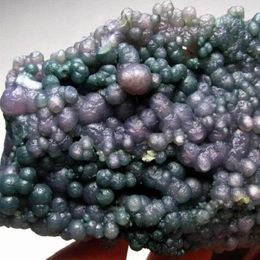 Decorative Figurines 475g Grape Agate Chalcedony Terminated - Crystals And Stones Healing Mineral Specimen Home Decor Feng Shui Decoration