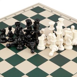 Chess Games Luxury 32 Chess Pieces High Quality Chess Game King High Ajedrez Medieval Chess Set Kids Toys Playing Game 64mm 77mm 97mm 231118