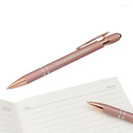 Retractable Ballpoint Pens 2 In 1 Ball Point Pen Work With Super Comfort Grip For Men Women Office