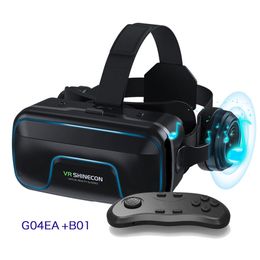 VR Glasses Helmet 3D Virtual Reality Headset For 5572 inch Smartphone Smart Phone Goggles Video Game Binoculars 230420