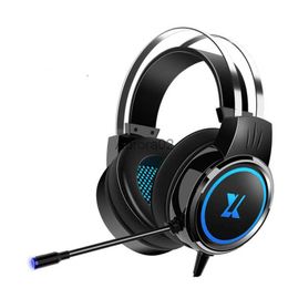 Cell Phone Earphones 4D Stereo Gaming Headphones 7 Colours Led Light Headset 7.1 USB Wired With Microphone For PC Laptop Desktop Computer PS4 PS5 Xbox YQ231120