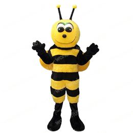 Performance Bee Mascot Costumes Cartoon Carnival Hallowen Stage Performance Unisex Fancy Games Outfit Holiday Outdoor Advertising Outfit Suit