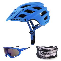 Cycling Helmets CAIRBULL Bicycle Helmet Road MTB Bicycle Cycling Extreme Sports Riding Helmet 6 Color Optional TRAIL XC Riding Helmet P230419