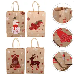 Take Out Containers 10 Pcs Bags Gifts Paper Tote Storage Toys Bulk Bronzing Wrapping Presents Handles