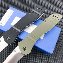 BM 710 Mchenry Williams Pocket Folding Knife D2 Blade G10 Handle Suvival Camping Hunting Sharp Knives Military EDC Tool Gifts 340