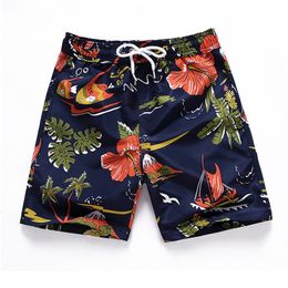 Beanies Shorts Kids Boys Swimming Summer Fast Dry Swimwear for Teenage Boy Carton Print Beach Children Years