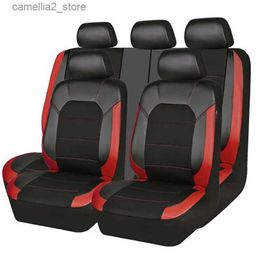 Car Seat Covers Leather Breathable Fabric Car Seat Cover for Peugeot All Model 4008 RCZ 308 508 301 3008 206 307 207 2008 408 5008 607 Q231120