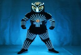 LED stage clothes luminous costume LED robot suit led clothing light suits costume for dance performance wear7795304
