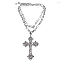 Pendant Necklaces Hiphop Punk Pearl Necklace Neck Chains Religious Jewelry For Women