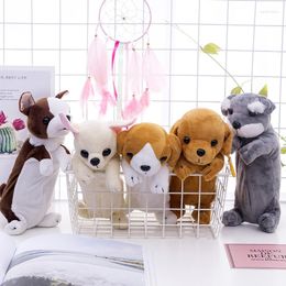 Plush Puppy Cute Pencil Case Children's Toy Pouch Cartoon Dog Kawaii Bag Korean Stationery
