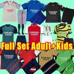 Full Set 23 24 SMITH ROWE SAKA soccer jerseys MARTINELLI TIERNEY 2023 2024 football shirt Men ODEGAARD gUNNER G.JESUS FABIO VIEIRA men kids child goalkeeper ICON