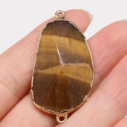 Pendant Necklaces Natural Stone Gem Tiger Eye Handmade Crafts DIY Retro Classic Party Necklace Bracelet Jewelry Accessories Gift Making