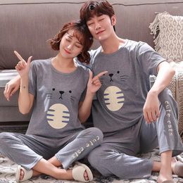 Women's Sleepwear 2023 Pure Cotton High Quality Autumn And Winter Comfortable Couple At Home