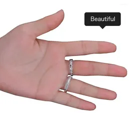 Jewelry Pouches Clip Type Spiral Ring Adjuster Flexible Reusable Size Kit Painless Universal Fit For Loose