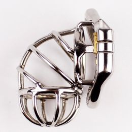 Unique Design Chastity Belt Stainless Steel Cock Cage With Urethral Catheter Male Chastity Devices Penis Lock Cock Ring Sex Toys