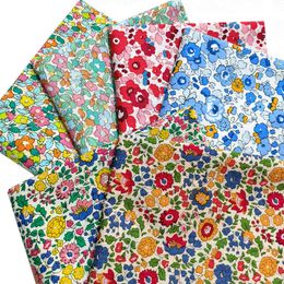 Fabric 145x50cm Spring Summer Cotton Super Dense Poplin Sewing Fabric Making Womens Wear Dress Children Clothing Home Clothes Cloth 230419