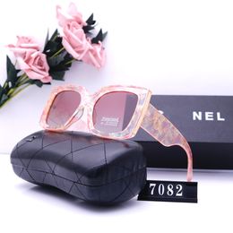 Designer Sunglasses for Women Classic Eyeglasses Goggle Outdoor Beach Sun Glasses For Man Mix Color Optional Hot stamping with box nice