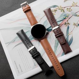 Watch Bands Strap 22mm Genuine Leather For Huawei GT 2 GT2 GT3 Pro Replacement Magic 1 46mm Men's