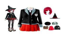 Anime Danganronpa Magician Yumeno Himiko Girl Uniform Cosplay Costume Halloween Party Set G09251574173