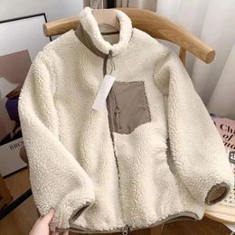 Women's Jackets Deeptown Women Fleece Winter Vintage Lamb Wool Outwears Casual Japanese Style Warm Oversized Zipper Coats