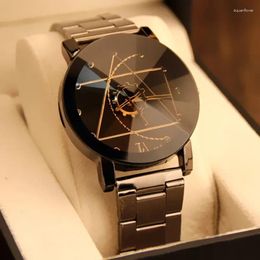 Wristwatches 2023 Luxury Watch Fashion Stainless Steel For Women Quartz Analogue Bracelet Relogio Ceramic S