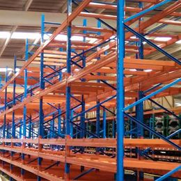 Support customized heavy shelf warehousing style cargo storage iron shelves